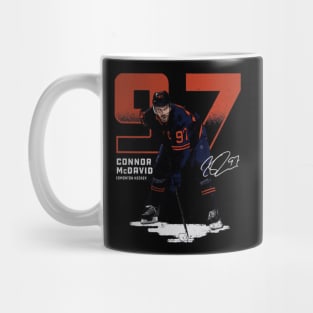 Connor Mcdavid Edmonton Outline Mug